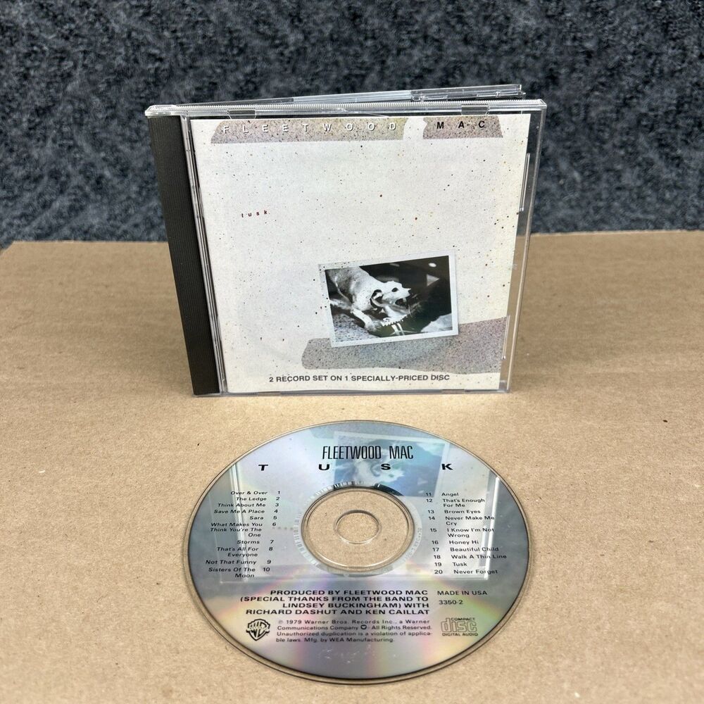 Fleetwood Mac - Tusk (1979) CD 20 Tracks Rumours Follow up album